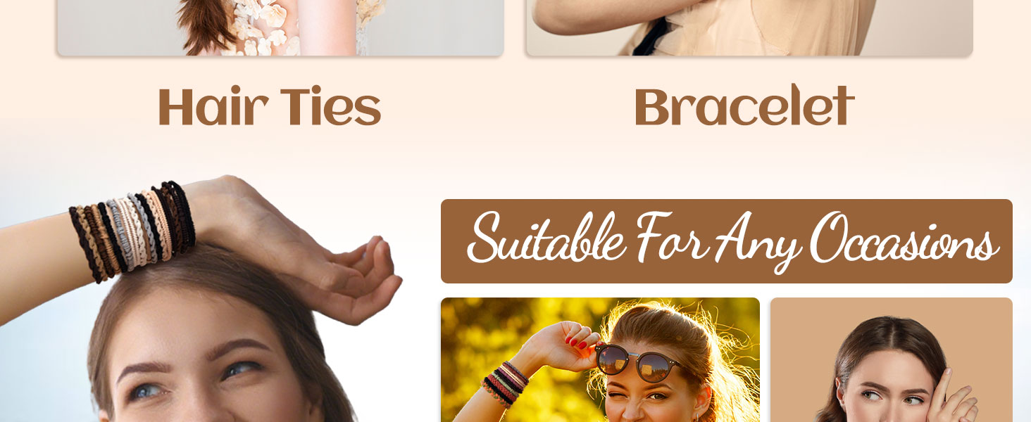Boho Hair Ties