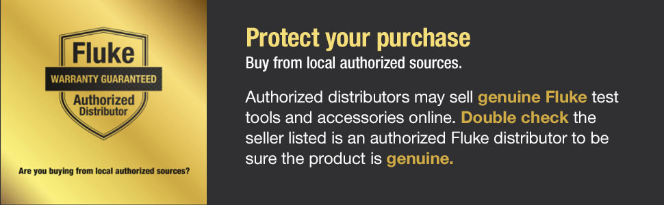fluke, authorized, dealers, genuine