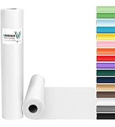 Vanhench White Wrapping Paper 17.5"x1200"(100'), White Easel Painting Drawing Paper Roll Kids Art...