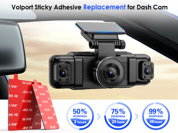 dash cam mounting adhesive dash cam replacement adhesive