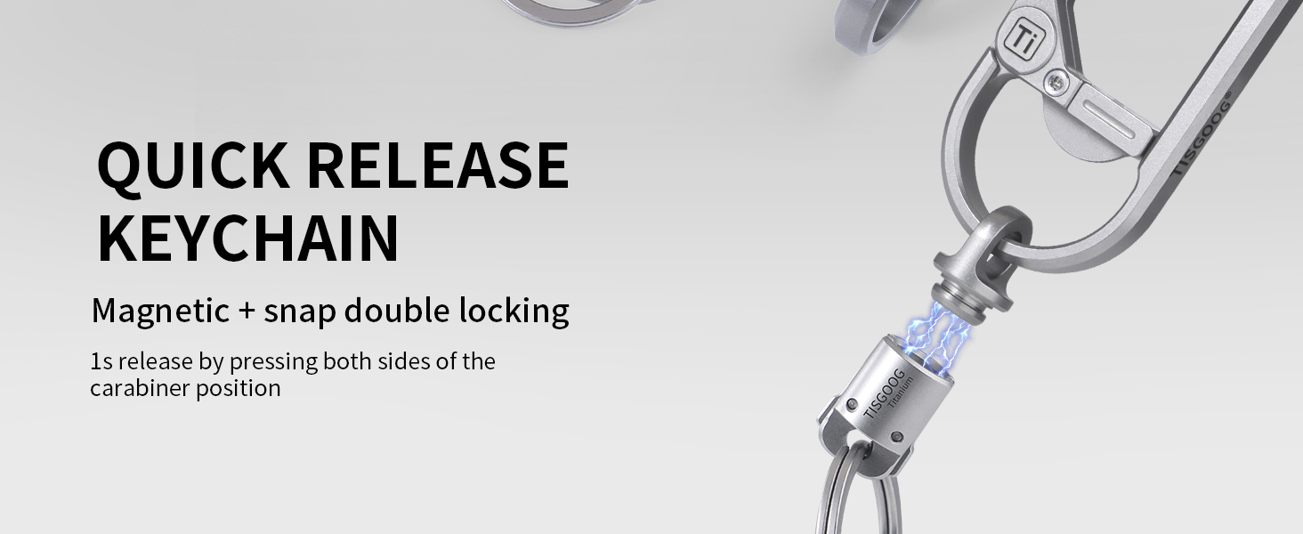Titanium Keychain
