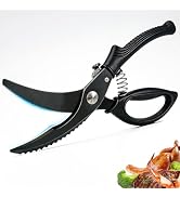 Kitchen Poultry Shears Heavy Duty, Stainless Steel Kitchen Meat Cutting Scissors for Food with No...