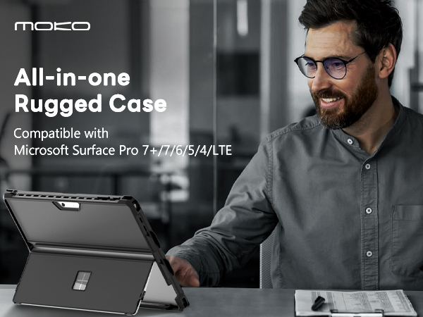 microsoft surface pro 7+ case