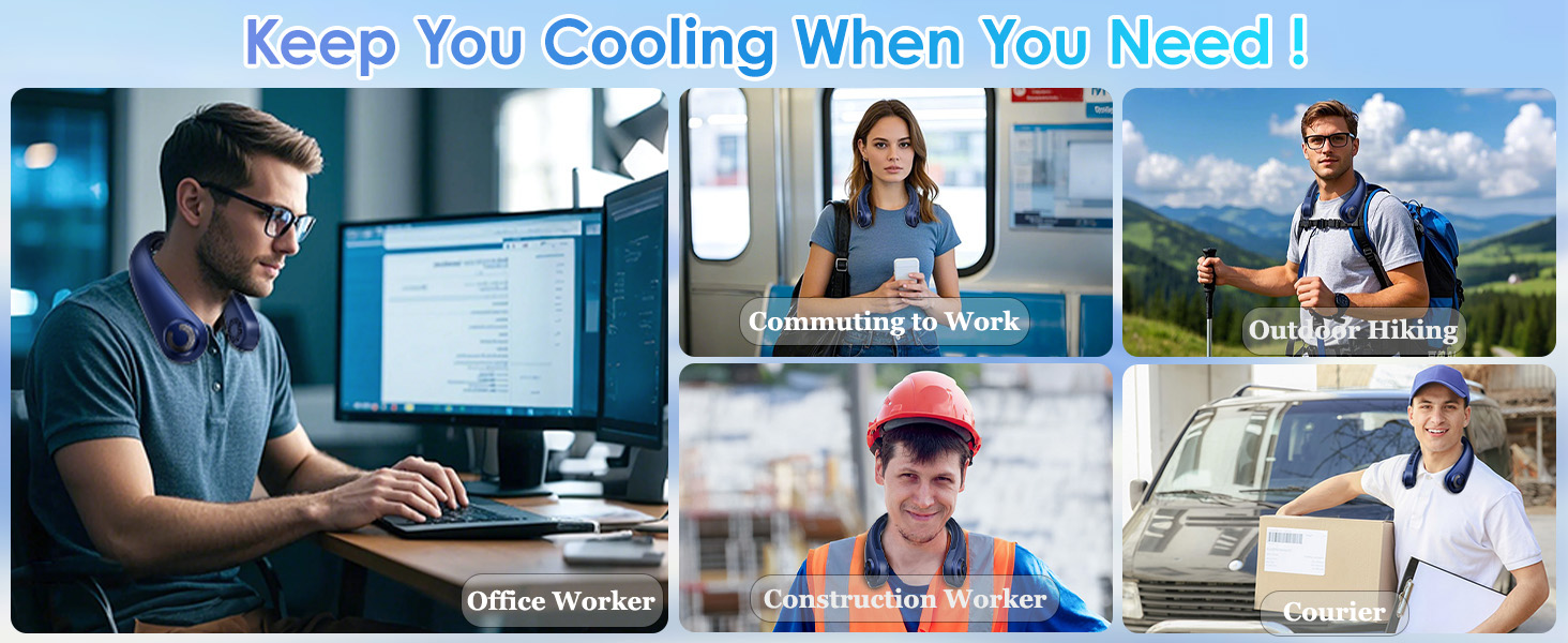 cooling neck fans