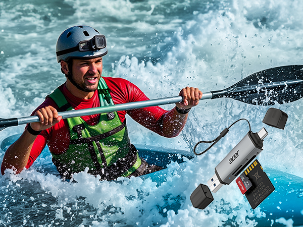 card reader for camera memory card