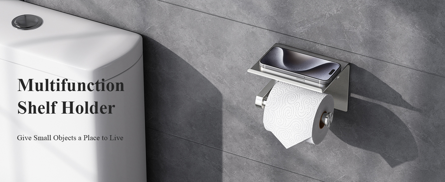 self adhesive toilet paper holder
