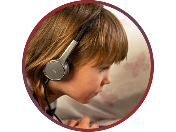 Grades K-5 Headphones, adjustable headband