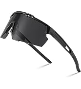FEISEDY Sports Sunglasses for Men and Women, UV400 Protection Cycling Goggles Golf Baseball Drivi...