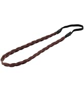 Beaupretty Elastic Headband Classic Braids Synthetic Hair Yoga Headbands for Women Wedding Hair B...