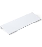 Richboom Acrylic Tilted Computer Keyboard Holder for Easy Ergonomic Typing, Keyboard Stand for Of...