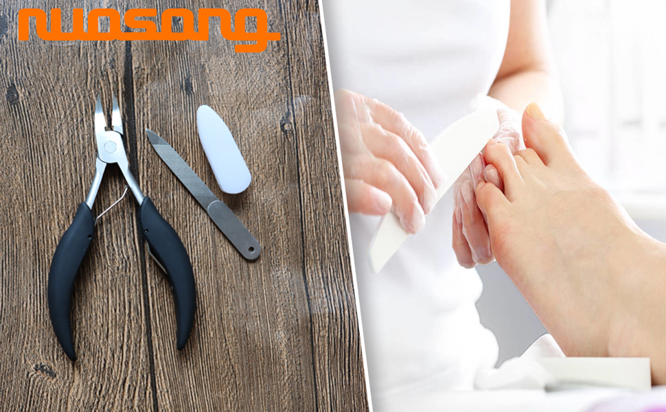 Toe Nail Clippers for Thick Ingrown Toenails, Heavy Duty Podiatrist Toenail Clipper