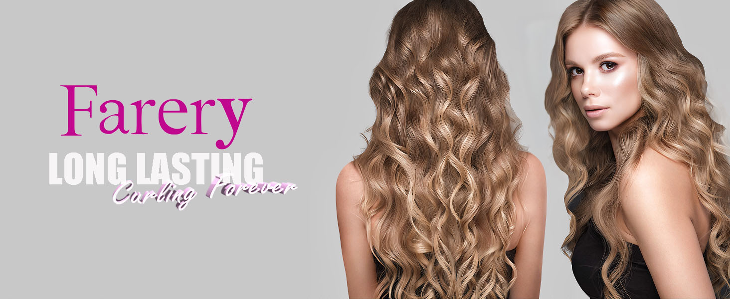 farery long barrel curling iron