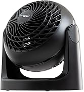 IRIS USA WOOZOO Desk Fan, Vortex Air Circulator, Portable Small Fan, 3 Speed Settings, 360 Tiltin...