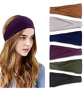 IVARYSS Headbands for Women, Non-Slip, Premium Stretchy Head Bands Hair Accessories,Wear for Yoga...