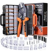 Preciva Crimping Tool Connector kit, 21 Types ST-PH 2.0mm, JST-XH 2.5mm & 2.54mm Dupont Connector...