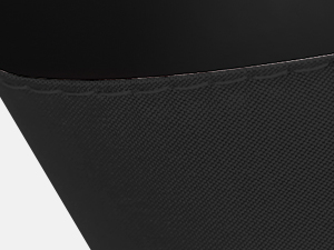 Sunscreen and waterproof fabric with vinyl coating