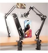 LISEN for Magsafe Gooseneck Phone Holder Mount for Desk Bed, Overhead Phone Mount Stand iPhone Ho...