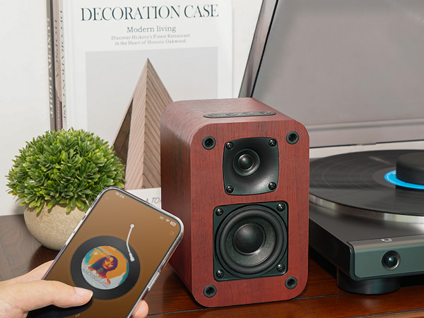 Powered Bookshelf Speakers