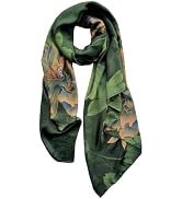 Long Silk Like Scarf Lightweight Satin Scarves Large Sunscreen Shawl Wrap for Women