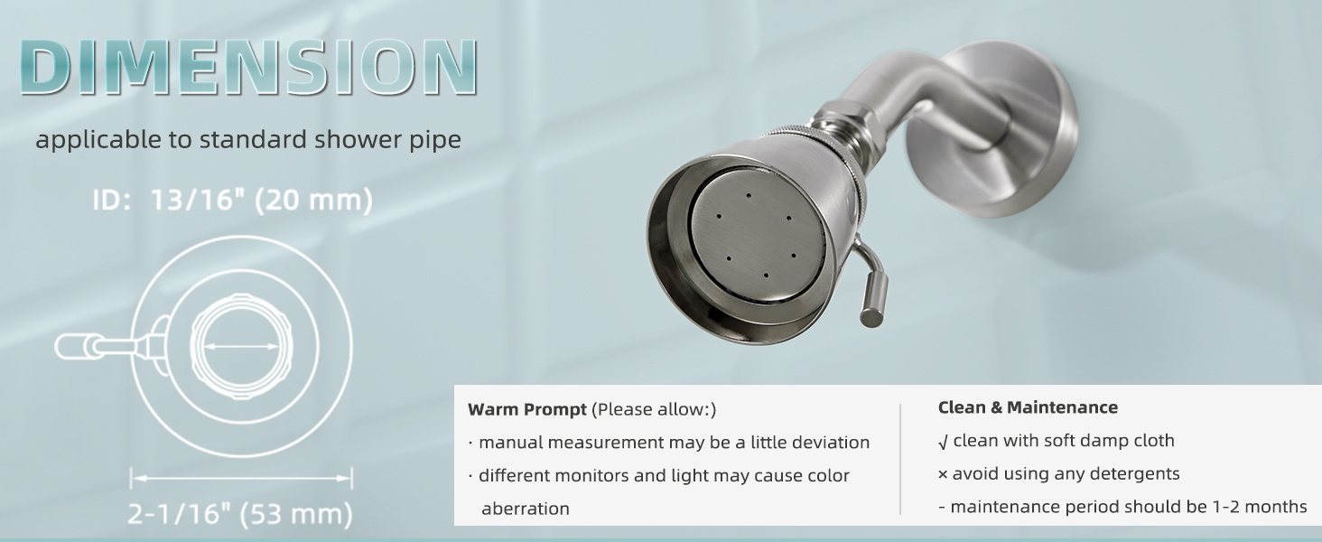 apply to shower pipe