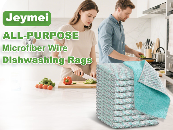 wire dishwashing rags