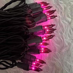 purple halloween lights