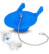 3 Inch Toilet Flapper Replacement, Large Premium Universal Toilet Tank Flapper Fit for Gerber, Si...
