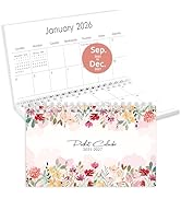 Zuozee Pocket Calendar 2025-2027, Small Pocket Planner 2026 for Purse - 3.5”×6.5” - From Septembe...