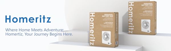Homeritz Fan Product Brand Banner