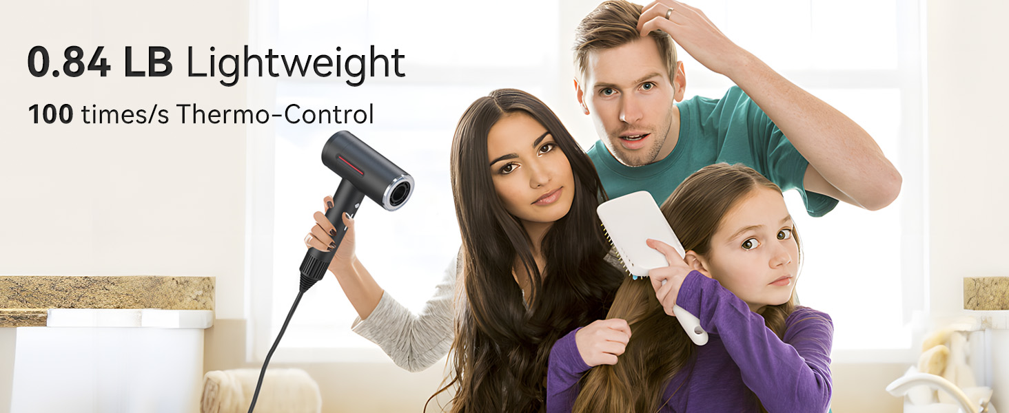 light weight blow dryer
