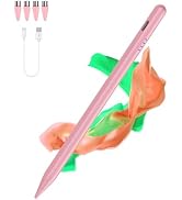 Stylus Pen for Android and iOS Touch Screen Pen,Tablet Pencil with 4 Pom Tip,Magnetic Phone Stylu...