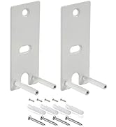 Bedycoon Pair Steel White Wall Mount Brackets Replacement Compatible with Bose OmniJewel Lifestyl...
