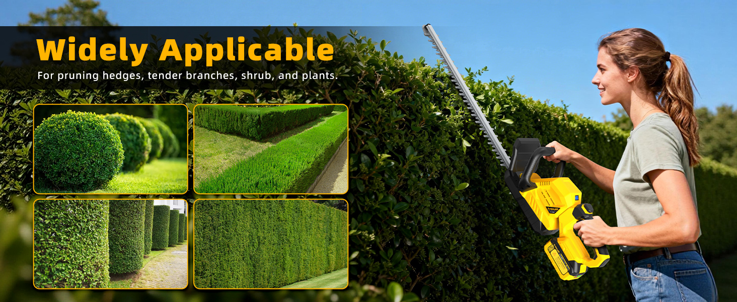 podadora de arbustos