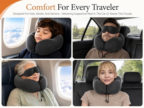 neck pillow travel pillow cervical neck pillow memory foam pillows airplane travel essentials