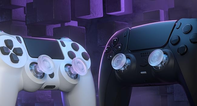 eXtremeRate ThumbsGear EDGE V3 Interchangeable Thumbsticks for PS5, PS4 Controller Analog Joysticks