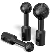 BURMONG Sphere Rotary Burr Set - 5/8-11 Thread Ball Gouge Attachments for 4-1/2" & 5" Angle Grind...