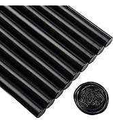Black Sealing Wax Sticks for Glue Gun - 5.4"(L) - 12 Sticks