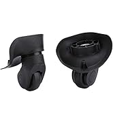Samsonite Luggage Replacement Wheels Replacement Wheels Plastic 2Pcs Set PVC Luggage Wheels Repla...