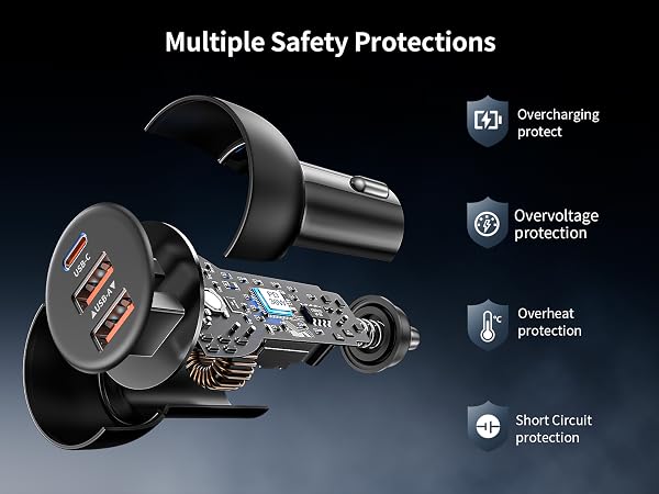 USB A Car Charger