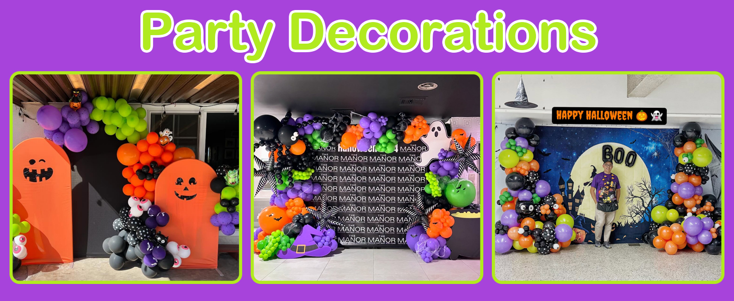 halloween balloons