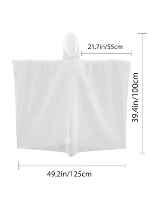 disposable rain ponchos