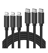 black usb c to lightning cable