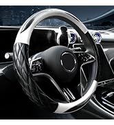Couslcd Universal Car Steering Wheel Cover - Anti-Slip Sports Style Steering Wheel Protector, Car...