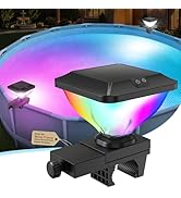 Askyli Solar Pool Lights for Metal Frame Above Ground Pools, 2026 Upgraded Above Ground Pool Ligh...