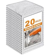 20 Pcs New Upgrade 3-Layer Metal Dish Cloth, No Scratches Wire Cleaning Cloth , Reusable Multipur...