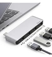 4-Port USB C Hub 10Gbps, Slim Type C Splitter for MacBook, Mac & Laptop | Aluminum alloy, expand ...
