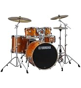 Yamaha Stage Custom Birch 5pc Drum Shell Pack - 20" Kick, Honey Amber