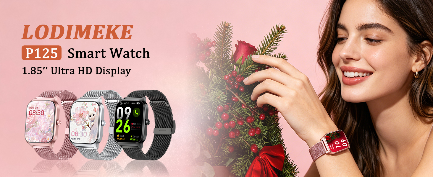 LODIMEKE P125 Smart Watch