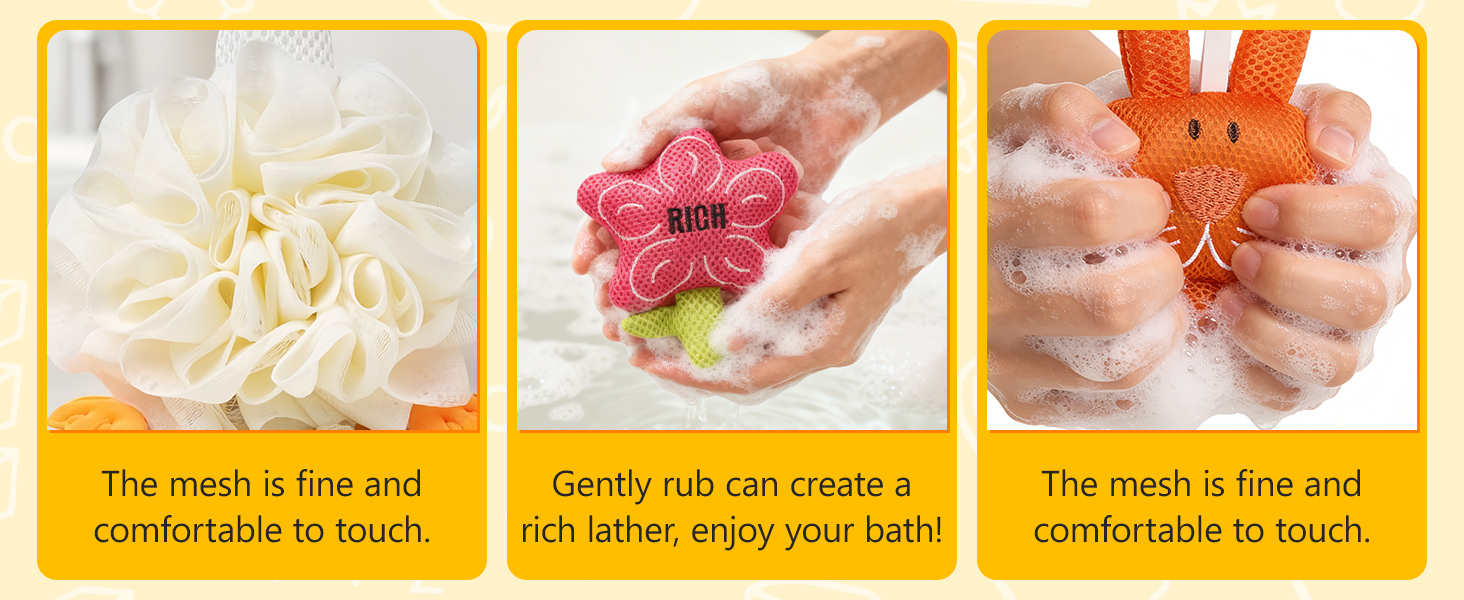 Loofahs for Kids