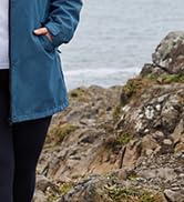 plus size rain coat